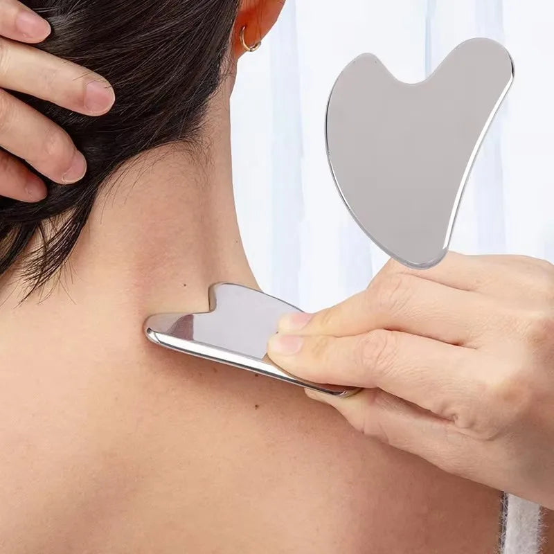 Gua Sha de acero inoxidable KYWOKO