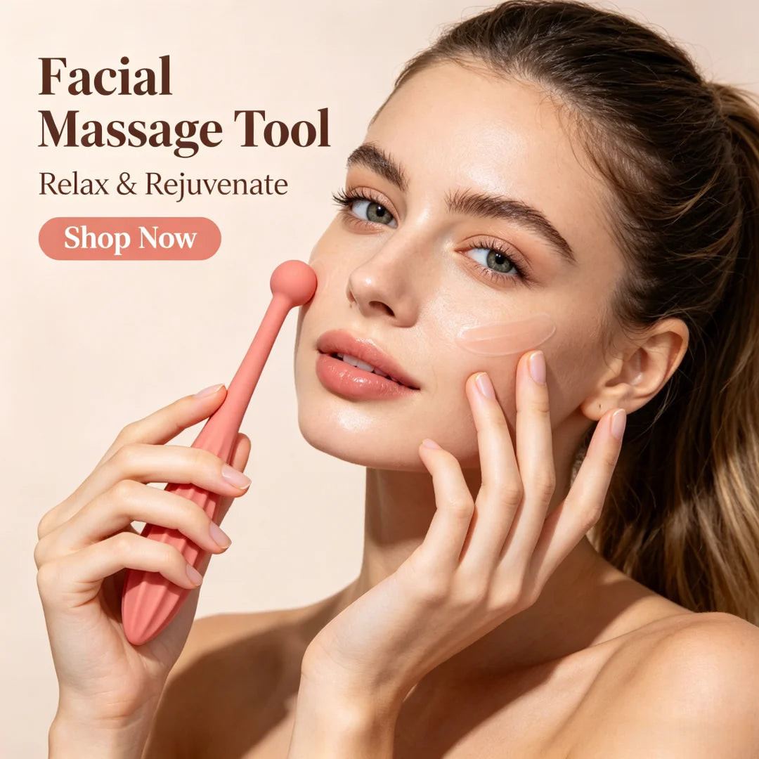 Rodillo masajeador facial portátil KYWOKO